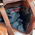 Vintage‎ Hobo International Leather Purse Bucket crossbody Bag Brown Size Small Brown Photo 3