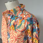 Aura Oversized Button Front Top Photo 4