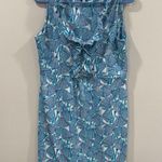 Tracy Negoshian Blue and White Patterned Mini Dress Size XS EUC Photo 1