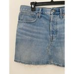 Madewell  Rigid Denim Relaxed Mini Skirt Northdale Light Wash 29 EUC Blue Jean Photo 4