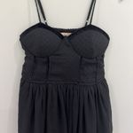 Band Of The Free Bustier‎ Corset Black Dress Size Medium Goth Short Mini Dress Photo 2