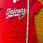NFL Team Apparel Atlanta Falcon’s NFL Women’s T-Shirt with a V Neck in a size Large Photo 6