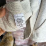 Loft  Oatmeal Hooded Poncho Sweatshirt XS/S Photo 6