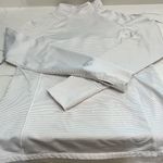 Layers long sleeve workout shirt White Size M Photo 0