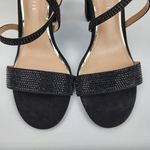 Kelly & Katie  Paloona Rhinestones Heels Sandals Strappy Pumps Black Size 9M Photo 4