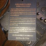 Mona B. Vegan Lifestyle Dark Gray Studded Boho Crossbody Shoulder Purse Photo 10