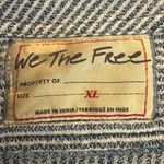 Free People Bohemian By The Shore Tunic Shirt in Indigo Stripe Size XL Coastal Photo 9