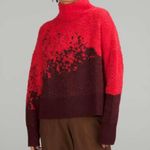 Lululemon Ombré Knit Textured Women's Turtleneck Sweater size 2 Photo 0