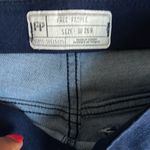 Free People NEW Flare Penny Pull On Denim Jean in Rich Blue Photo 9