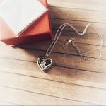 I Love You To The Moon And Back Cat Cz Sterling Silver Necklace Silver Photo 3