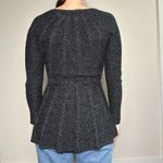 Style & Co . Minimalist Gray Button Up Long Sleeve Blouse Size XS Photo 1