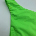 Good American  Better Cheeky Bikini Bottom Stretch High Waist Lime Green 3 US L Photo 4