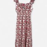 Betsey Johnson  Strawberry Print Ruffle Midi Dress NWT XXL Photo 3