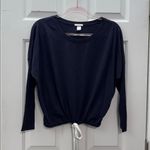 Eberjay EBERJEY Womens Deep Sea Heather Slouchy Tee Photo 3