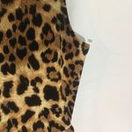 Everly  Cheetah Print Brown Sleeveless Mini Dress Photo 2