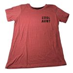 Way to Celebrate Brand Soft Orange “Cool Aunt” Short Sleeve T Photo 0
