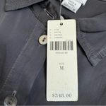 Anthropologie GHOST London Women's Carbon Gunmetal Grey Gray Jumpsuit Romper M Med Medium Long Photo 9