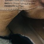 Caslon  black Addison‎ Lea wedge leather booties size 8 Photo 4