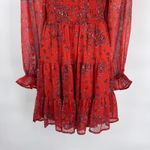 Patrons of Peace Boho Fairy Fall Dress Small Orange Festival Cottage Peasant Photo 9