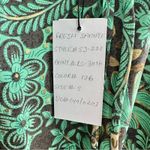 Raga  Sze S Green Black Printed Romper One Piece Boho Resortwear Vacation Cruise Photo 5