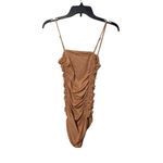 Free People  On Your Side Nude Bodysuit Photo 2