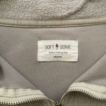 Soft Serve Clothing Gray Quarter Zip Pullover Photo 1