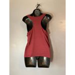 Lux Dreams leopard, print lips, burgundy Tank Top nwt Red Size M Photo 3