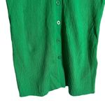 Lauren Ralph Lauren Green Collared Polo Ribbed Knit Cardigan Sweater Size M Size M Photo 8