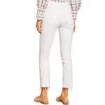 Veronica Beard Jean Carly Raw Hem Kick Flare Jeans White Size 24 New w/Tag $218 Photo 2