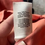 Wilfred Aritzia  Peach Tie Back Wide Leg Crop Jumpsuit Size 2 Photo 6