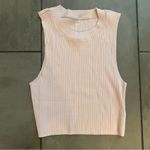 Aerie Rebel Ribbed Cutoff Tank Top in Lilac Photo 1
