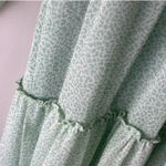 Koko + Mason Tiered Midi Dress Sold Out Online Women Large Photo 4