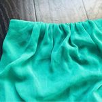 Forever 21 Bright Green Dressy Y2K Summertime Strapless Crop Tube Top Blouse | S Photo 3