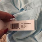 James Perse  Slub Cotton Muscle Tank Taffy Blue Size 3 Photo 1