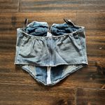 Forever 21 F21 Denim Strapless Top Photo 3