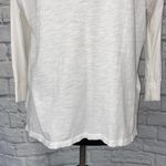 Gap vneck Longsleeve batwing top white sz S women Photo 1