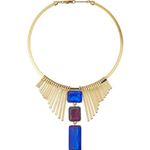 Trina Turk ππ Neo Goth Resin Stone Statement Necklace Photo 2