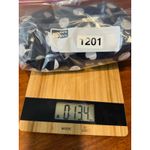 Ronni Nicole  Navy Blue White Polka Dot Dress Womens 12 Keyhole Neck Career Work Photo 8