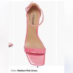 Abound  Finn Ankle strap sandal in pink croco Photo 3