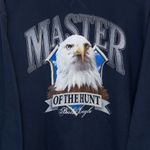 Vintage Bald Eagle Master of the Hunt Sweatshirt Size L Photo 1
