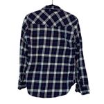 Fossil  Cotton Button Down Plaid Flannel Shirt Small Photo 1