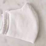 Rose Handmade Embroidered Pocket Filter Face Mask Photo 2