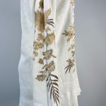 Johnny Was NWOT  Embroidered Floral Waffle Knit Sweatshirt Size S Crew Neck Photo 4