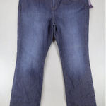 NYDJ New  Mini Boot Jean 22W Dark Burbank Wash Stretch Denim Lift‎ Tuck USA Photo 0