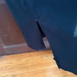 Natural Life | Drew 100% Cotton Button Down Duster Maxi Shirt Dress Black Medium Photo 6