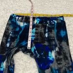 Velocity butter soft tie dye floral leggings small black gray blue Photo 4
