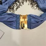 Beach Riot x REVOLVE Jessica Bikini Top in Denim Medium Photo 7