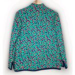 Handmade  Quilted Jacket Cottage Boho Strawberry Checked Print Photo 3