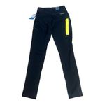 Columbia Active Fit Black straight Leg Pants Size S Regular Fleece Lined Pull On Photo 4