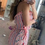 Mi Ami patterned romper Red Photo 1